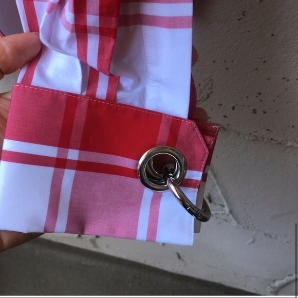 MONSE Cold Shoulder Plaid Shirt size 0 - Picture 8 of 10